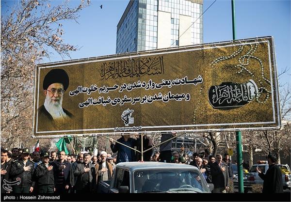 تشییع پیکر دو شهید گمنام در دانشگاه علوم پزشکی بقیه الله 29