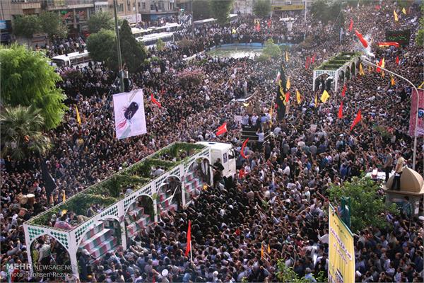 آئین تشییع 270 شهید دفاع مقدس در تهران 35