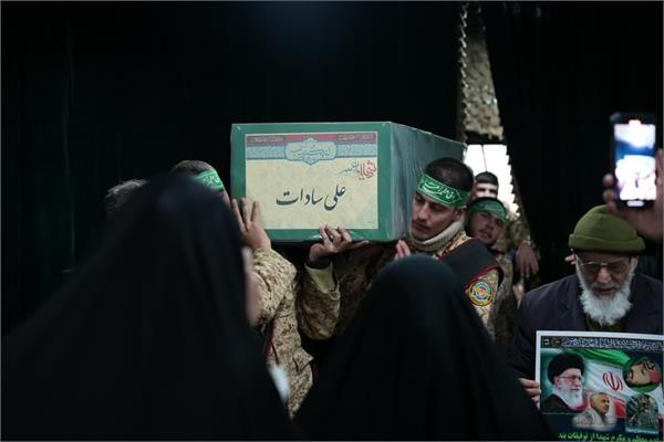 وداع با پیکر مطهر شهید علی سادات - 12 دی 1403 8