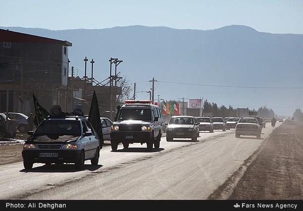 تشییع دو شهید گمنام در علی آباد گرگان 12