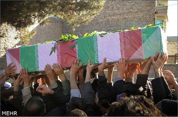 تشییع شهدای گمنام در گناباد