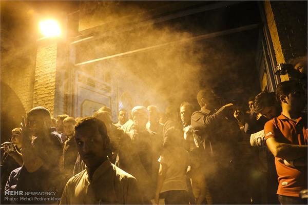 مراسم تشییع و تدفین دو شهید گمنام در اهواز 23