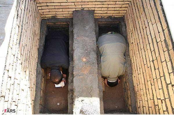 تشییع پیکر پاک شهدای گمنام دفاع مقدس در گلبهار مشهد