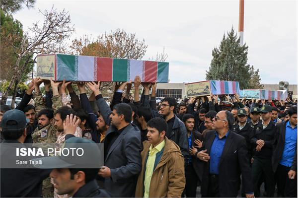 تشییع پیکر مطهر 20 شهید دوران دفاع مقدس ـ کرمان 13