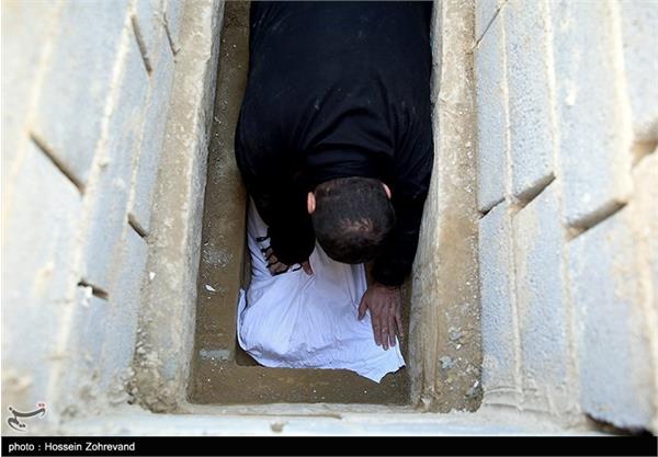 تشییع دو شهید گمنام در یافت آباد 7