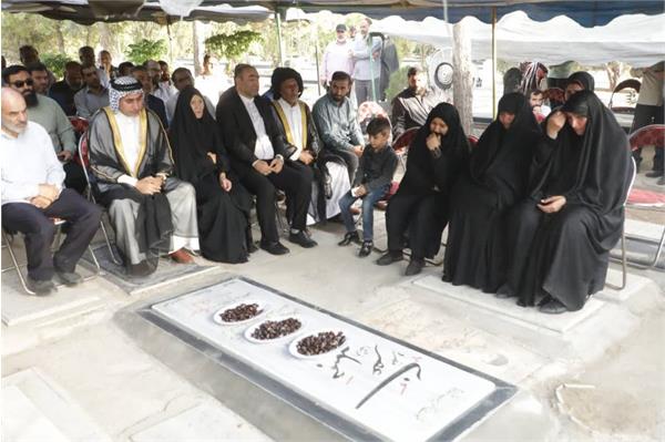 اولین بزرگداشت بانو جمیله عفری در تاریخ 22 تیرماه 1402 در بهشت زهرا س 2