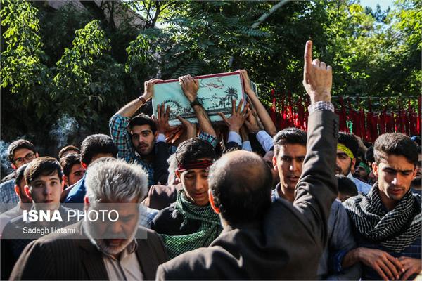 تشییع شهید گمنام - مشهد 3