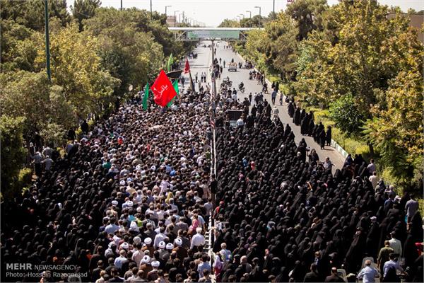 آئین تشییع و تدفین پیکر مطهر شهید غواص در نازی آباد تهران 31