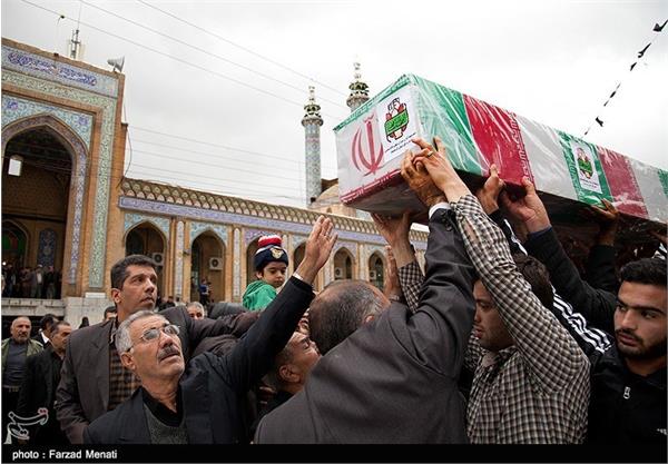 تشییع دو شهید گمنام در کرمانشاه 15