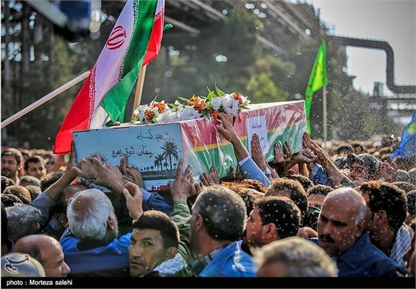 تشییع شهدای گمنام در ذوب آهن اصفهان 11