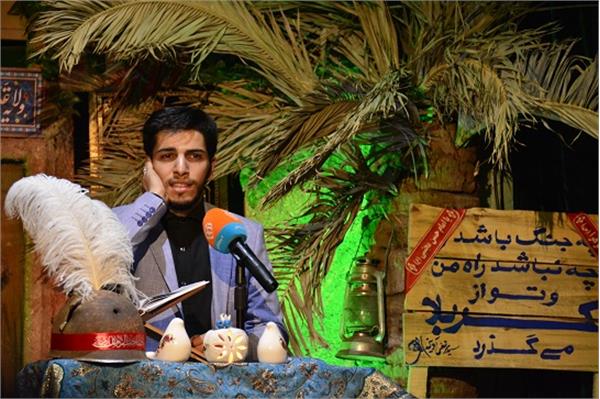 مراسم مرثیه حضرت رباب در معراج شهدا برگزار گردید 1