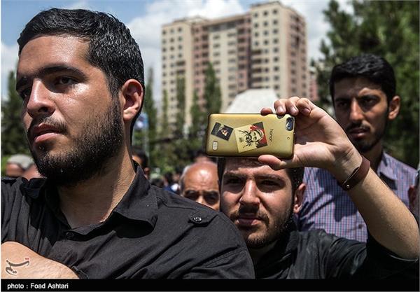 مراسم تشییع و خاکسپاری شهید گمنام در فدراسیون تکواندو 26