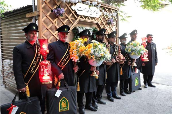 وداع با پیکر مطهر 2 شهید گمنام - 13 اردیبهشت 1403 9