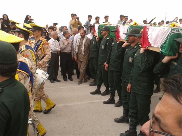 استقبال از 79 شهید دوران دفاع مقدس در مرز شلمچه 11