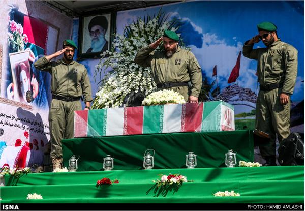 تشییع شهید گمنام - تهران