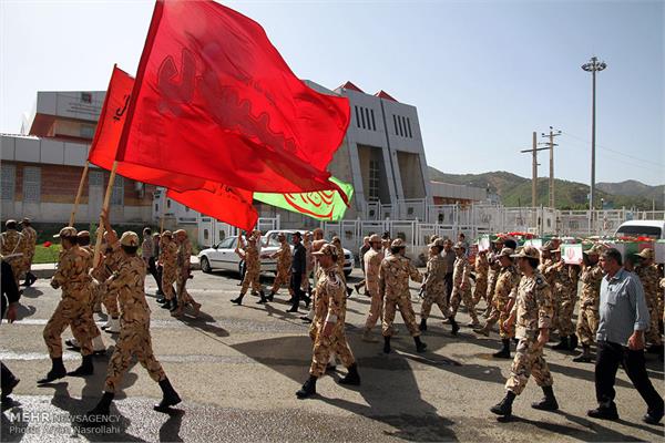 بازگشت ۳۱ شهید گمنام به کشور 13
