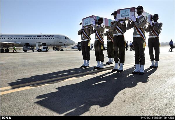 ورود شهدای گمنام به شهر بیرجند 3