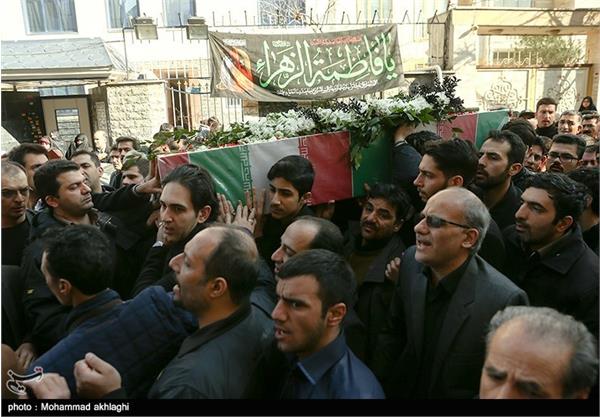 تشییع پیکر پاک شهید سعید حیدری 5