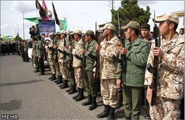 تشییع و خاکسپاری شهدای گمنام در استان اردبیل