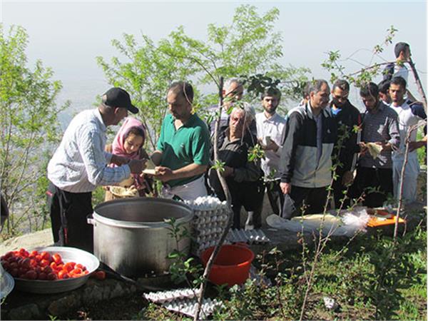 مراسم سالگرد خاکسپاری شهدای گمنام  در کلکچال 11