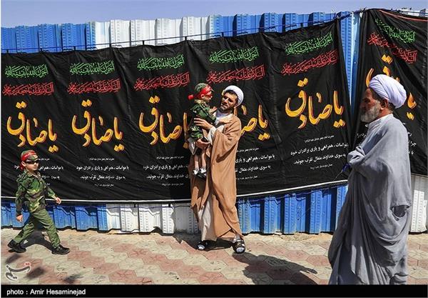 تشییع پیکر ۶ شهید گمنام و ۲ شهید مدافع حرم - قم 1