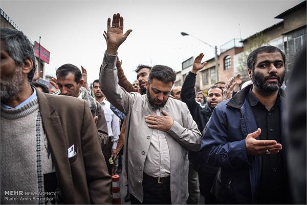 تشییع پیکر پاک ۲۴ شهید گمنام در شیراز 17