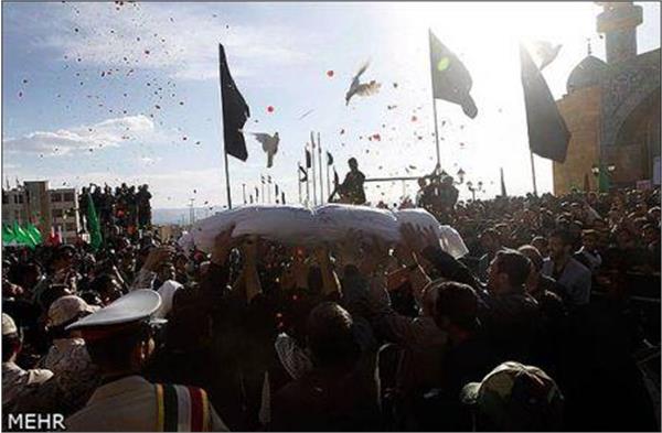 تشییع و خاکسپاری در دانشگاه آزاد زنجان