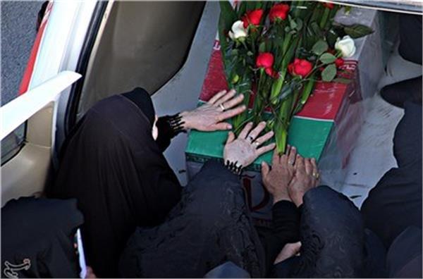 تشییع شهدای گمنام در استان ایلام