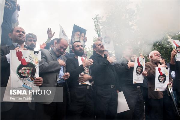 تشییع پیکر ۵۴ شهید نیروی انتظامی 7