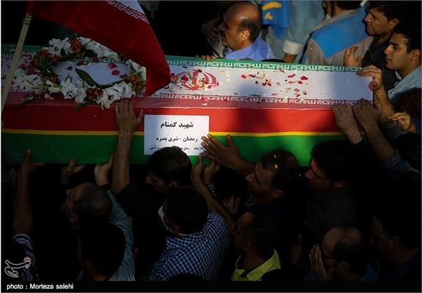 تشییع شهدای گمنام در ذوب آهن اصفهان 8