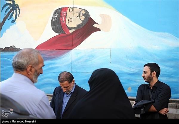 حضور خانواده سردار شهید حسین همدانی در معراج شهدا 24