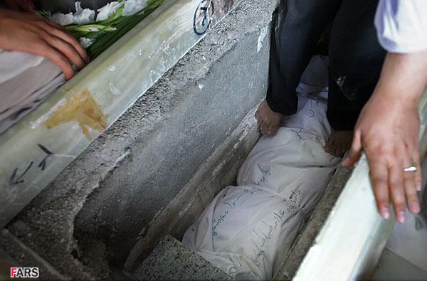تشییع و خاکسپاری دو شهید گمنام در دانشگاه علامه طباطبایی