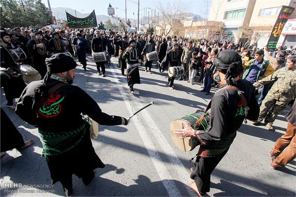 مراسم تشییع شهدای گمنام در سالروز شهادت حضرت زهرا(س) در بیرجند 2