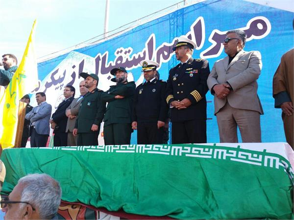 ورود پیکر مطهر 98 شهید دفاع‌ مقدس به کشور 13