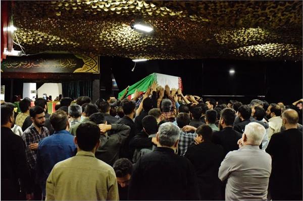 وداع با پیکر مطهر شهیدالقدس مجید دیوانی - 13 مهر 1403 5