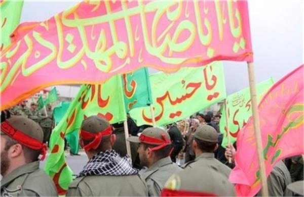 تشییع پیکر شهدای گمنام در اراک