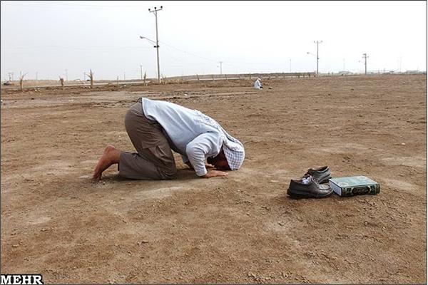 مراسم دعای عرفه در شلمچه