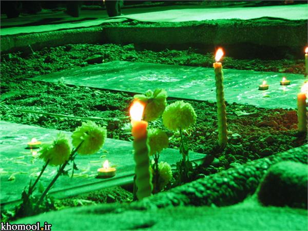 تشییع و خاکسپاری شهدای گمنام دانشگاه آزاد اسلامی اردستان استان اصفهان-12/7/89