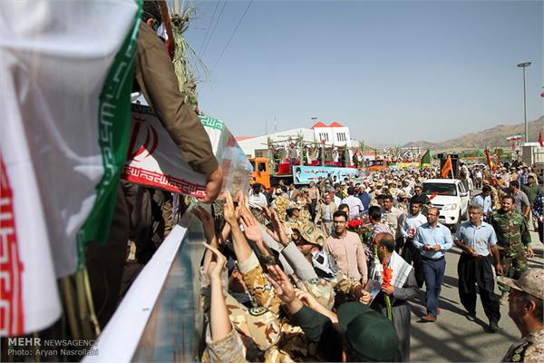 بازگشت ۳۱ شهید گمنام به کشور 16