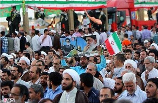 تشییع شهدای دوران دفاع مقدس در شهر قم