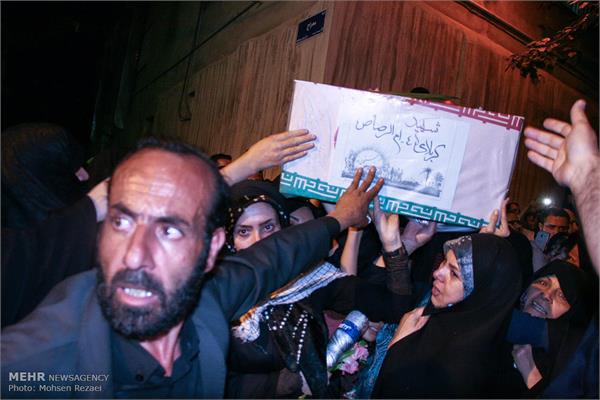 آئین تشییع 270 شهید دفاع مقدس در تهران 40