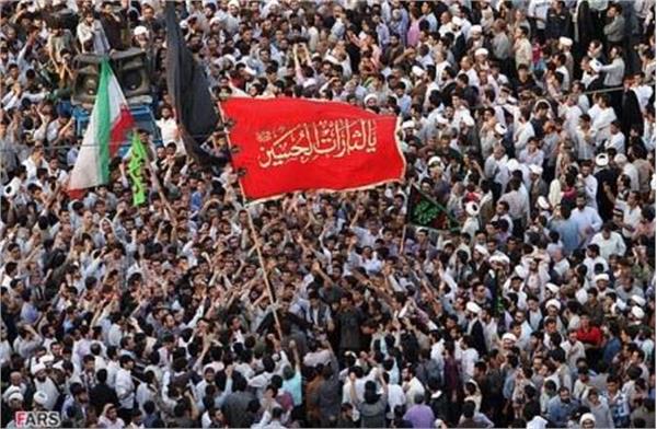 تشییع شهدای دوران دفاع مقدس در شهر قم