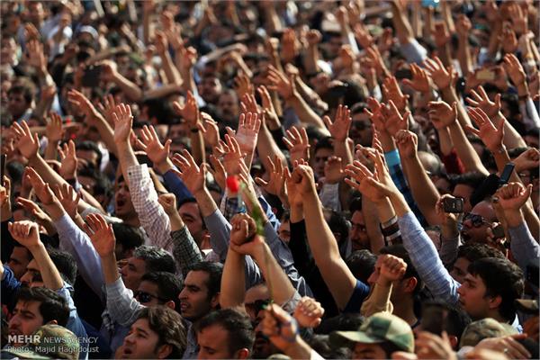 آئین تشییع 270 شهید دفاع مقدس در تهران 15