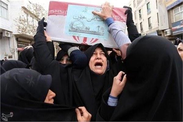 مراسم تشییع شهدای گمنام در قزوین