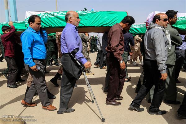 ورود پیکر ۱۳۵ شهید دوران دفاع مقدس از مرز آبی اروند 23