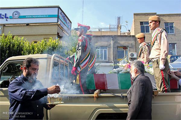 مراسم تشییع شهدای گمنام در تبریز 28