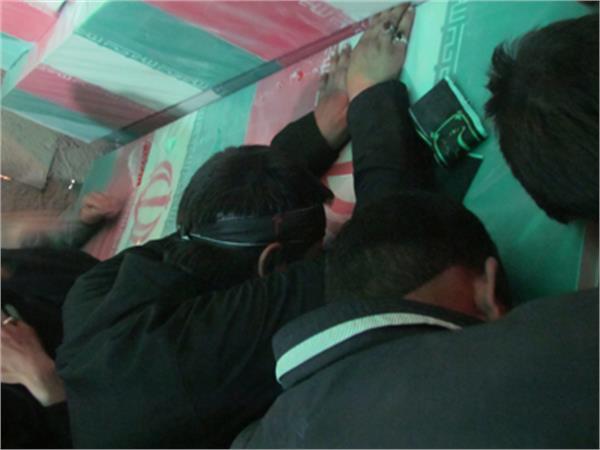 استقبال از شهدای گمنام در استان کرمان