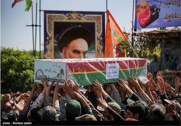 تشییع شهدای گمنام در ذوب آهن اصفهان 7