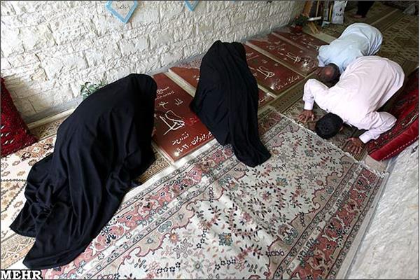 سالگرد تدفین شهدای گمنام در کهف الشهدا