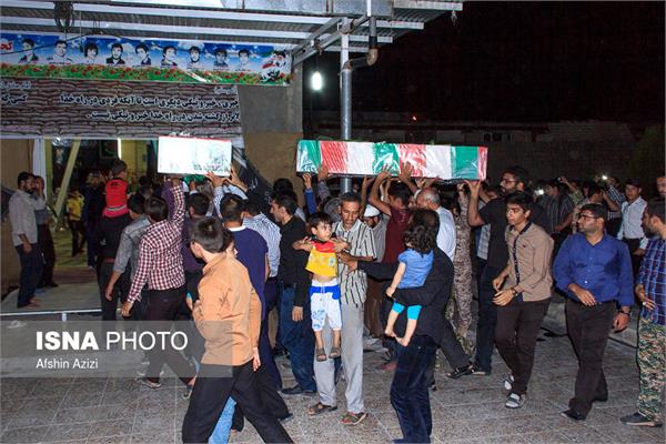 استقبال از شهدای گمنام در نورآباد ممسنی 2